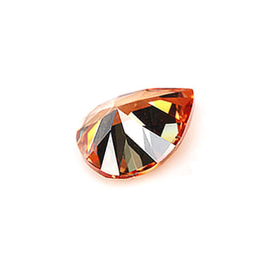 Pear Champagne CZ Loose Gemstones